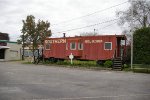 SOUTHERN CABOOSE NO NUMBER IN A PARK